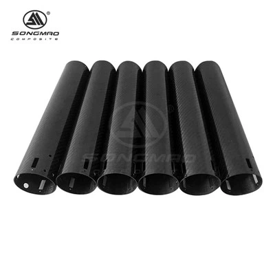 CNC vágó szénszálas cső